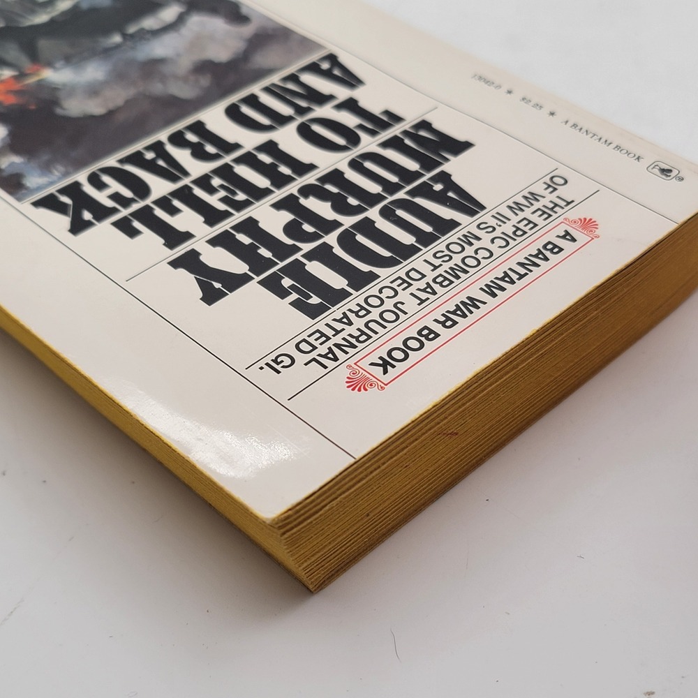 Audie Murphy To Hell and Back Paperback 1979 Illustrated Bantam War Book Good - Picture 14 of 14